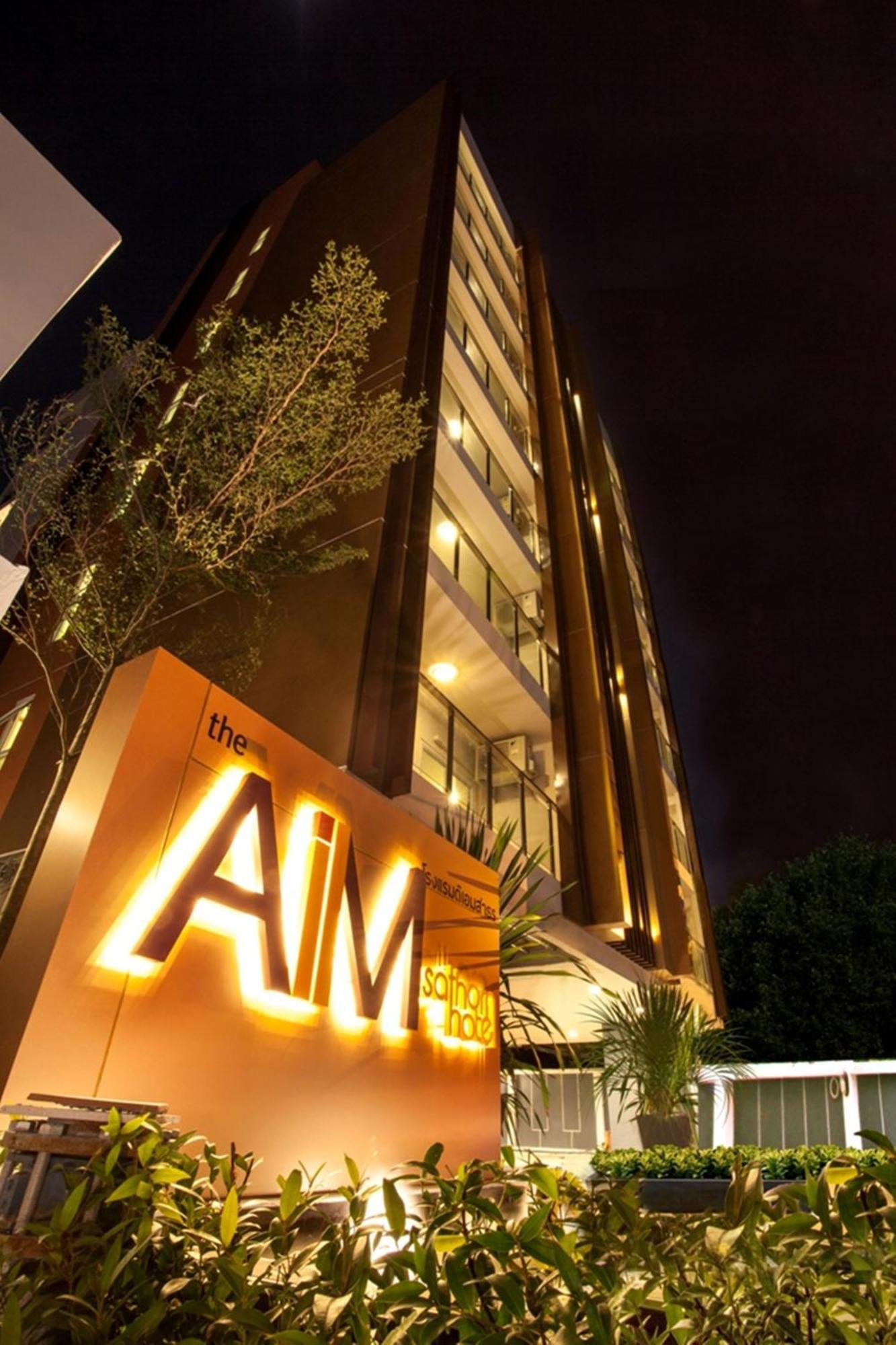 The Aim Sathorn Hotel Bangkok Exterior photo